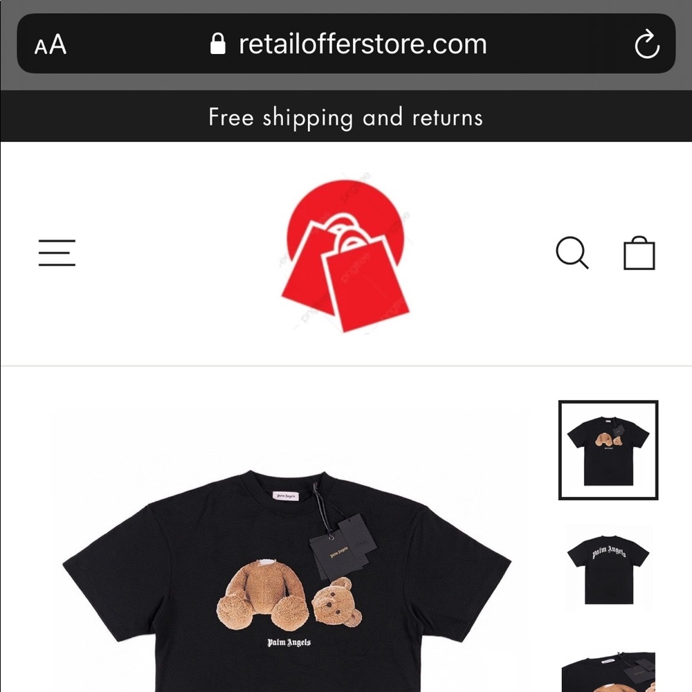 Palm angels shirt